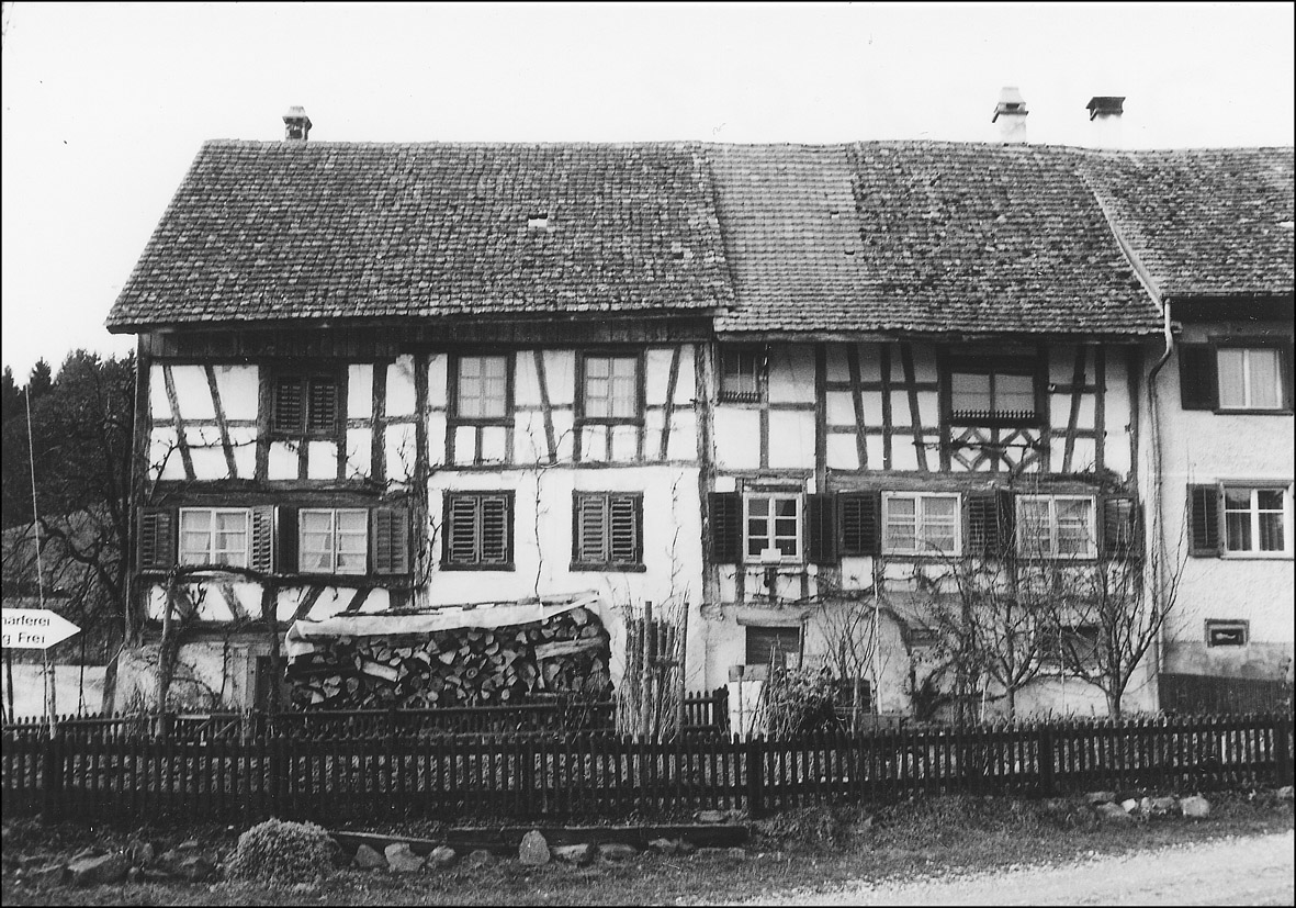 Unser Heim ca. Im Jahr 1950